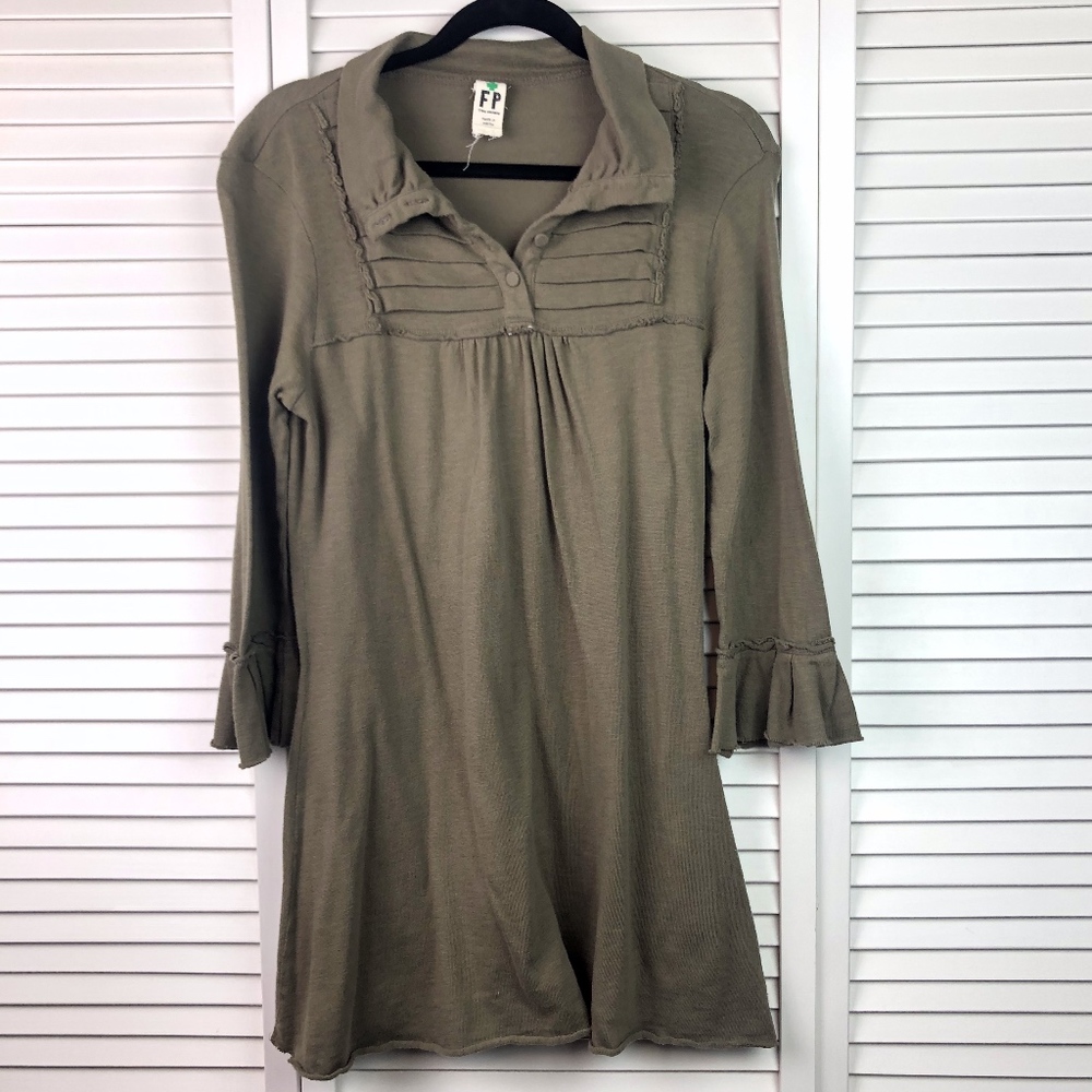 Free People Boho Shirt Dress